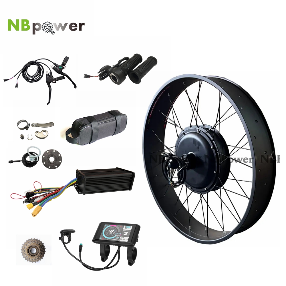 Dynamo Hub Front - NBpower 48-72v 2000W Fat Bike Kit