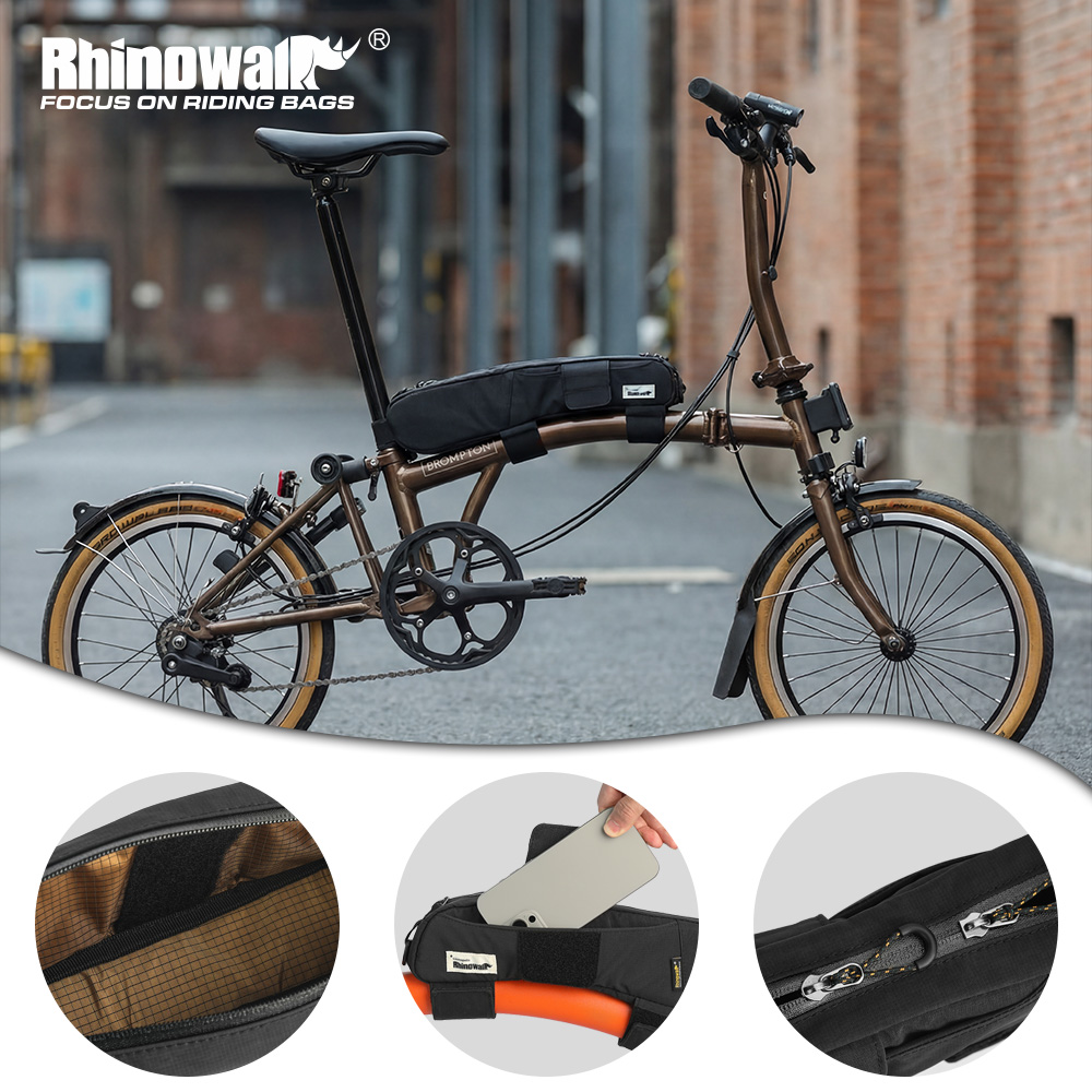 Cycling Journey - Rhinowalk Bicycle Top Tube Bag For