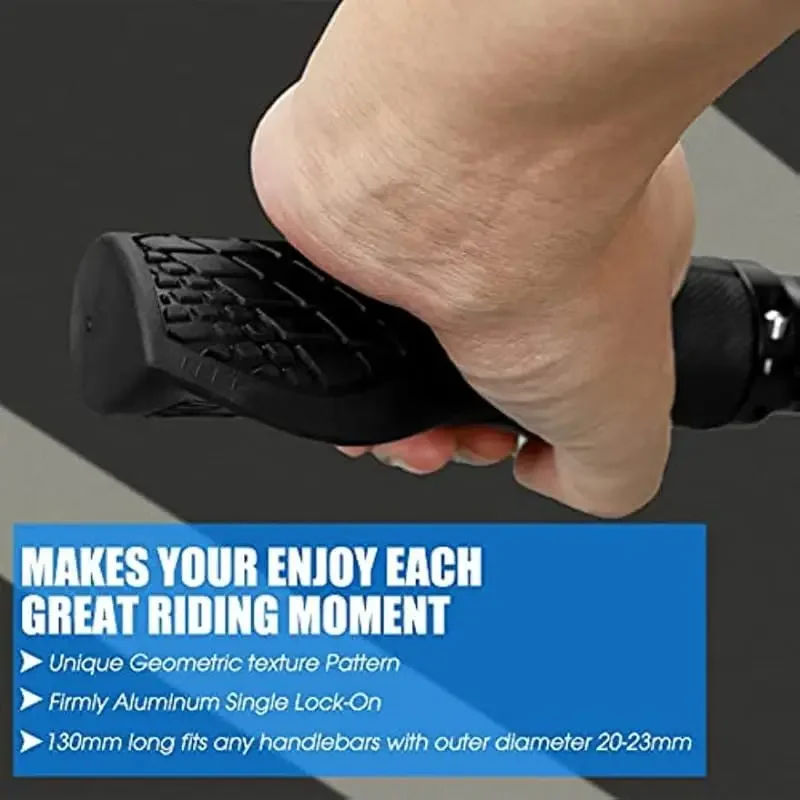 Alloy and Rubber Bike Grips -  - Commuting On Mountain Bike 评论和价格