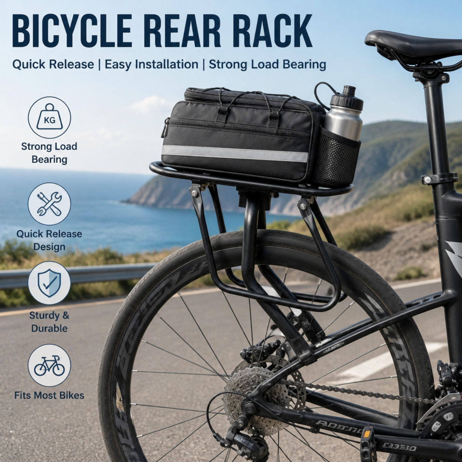 Quick Release Cycle Cargo Rack - Cycling For Commute 评论和价格