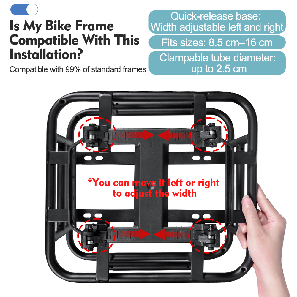 NEWBOLER Bike Cargo Rack Bag I - Cycling Journey 评论和价格