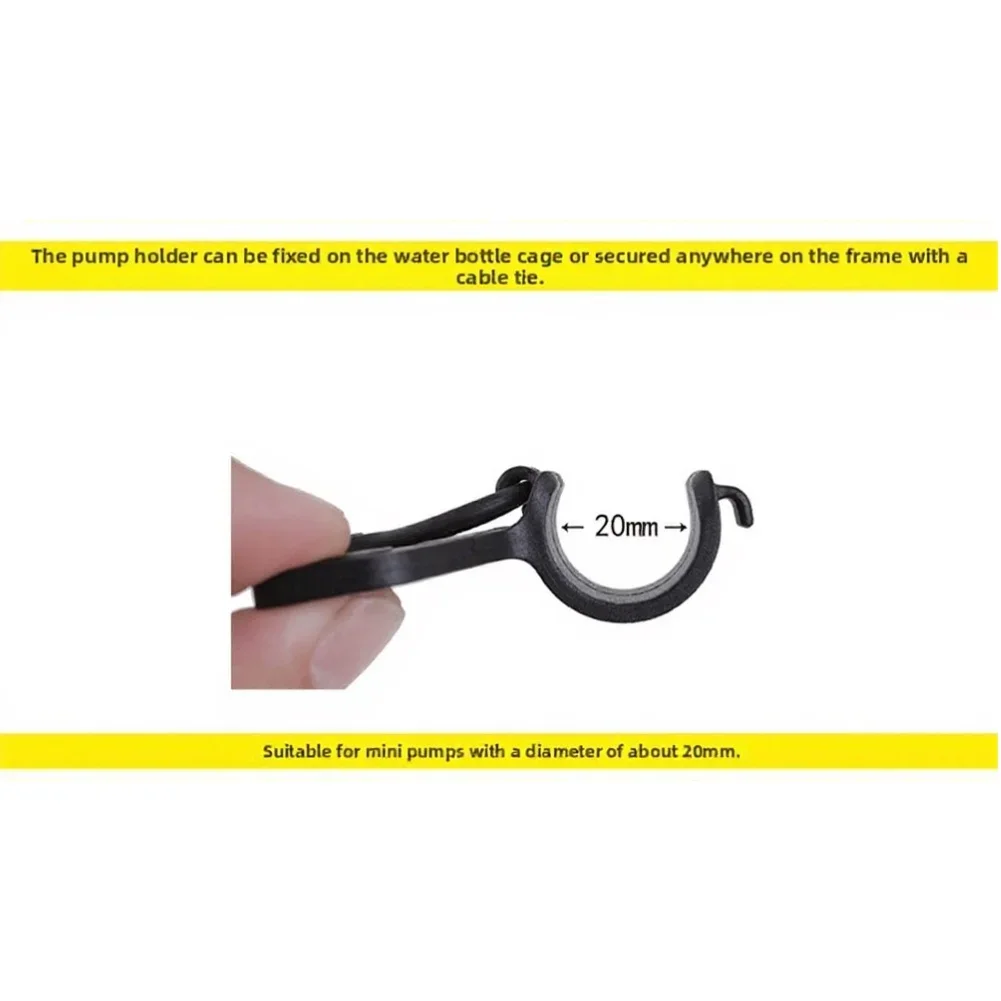 2pcs Bicycle Pump Holder Porta - Bike Pump Frame Mount 评论和价格