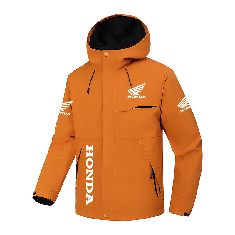 Honda Men's Windproof Cycling  - Cycling Rain Jacket Commute 评论和价格