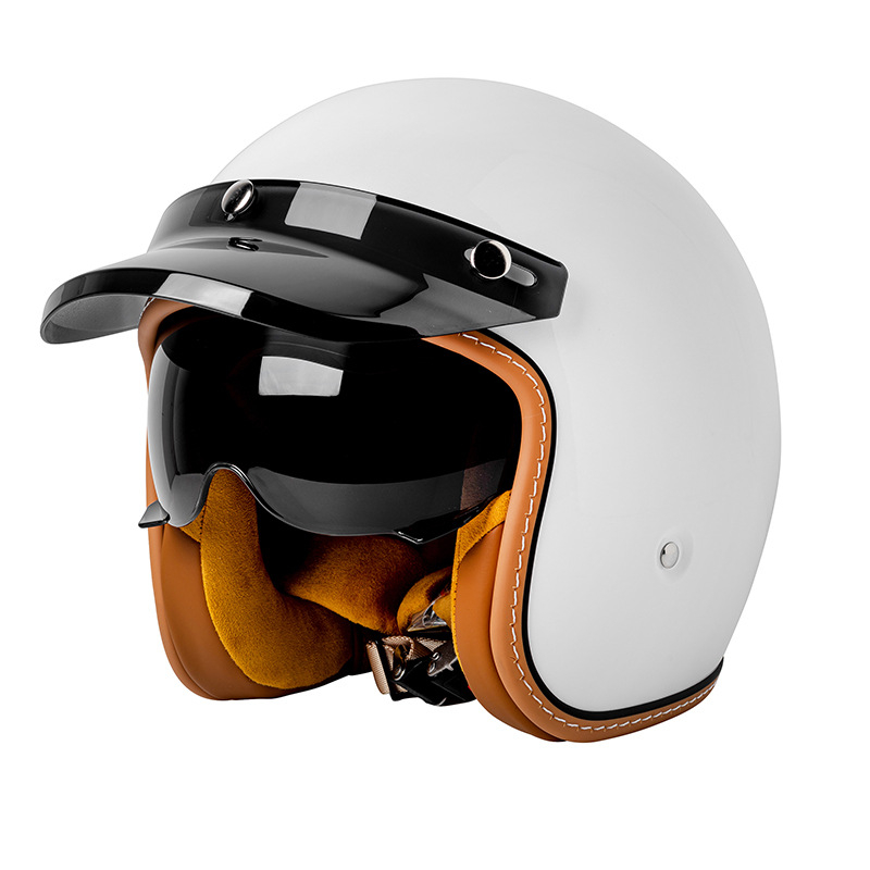 MT-5 Retro Motorcycle Helmet 3 - Commute Cycling Helmet 评论和价格