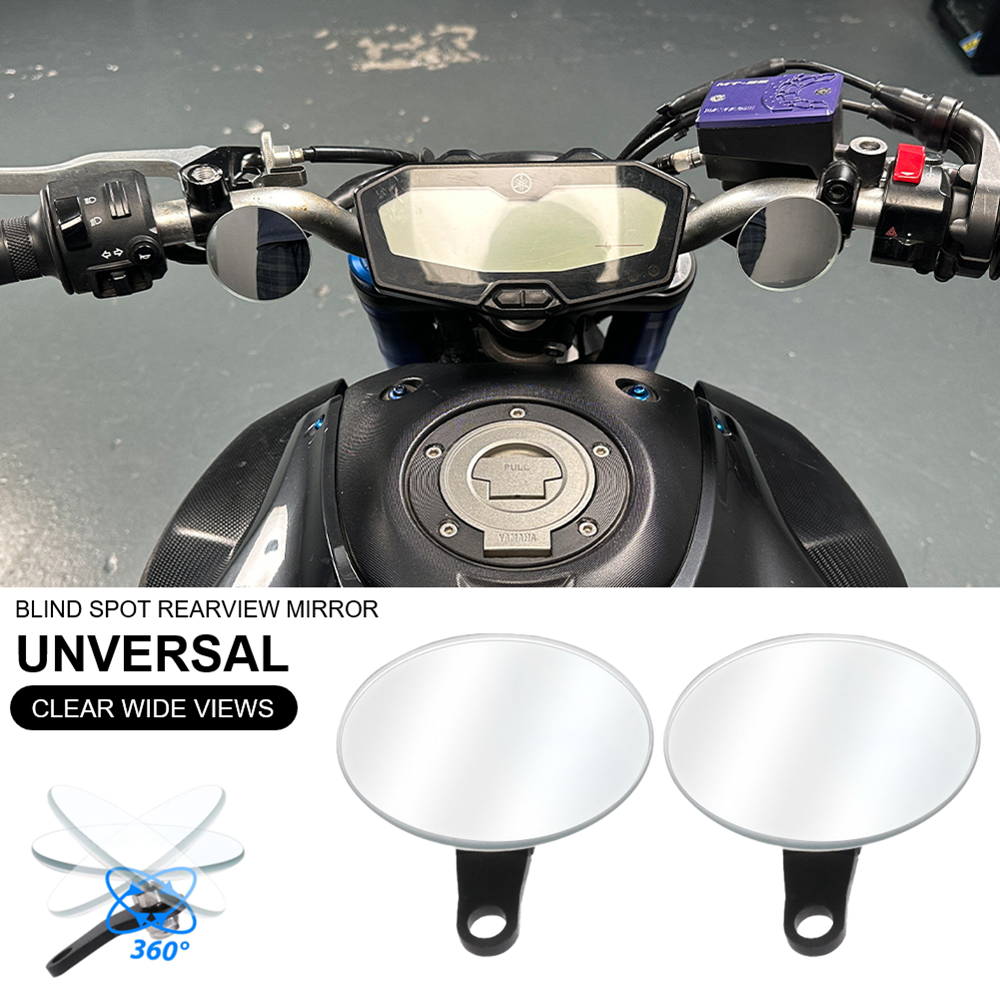 Universal Rearview Mirror Wide - Mirror Handlebar Convex 评论和价格