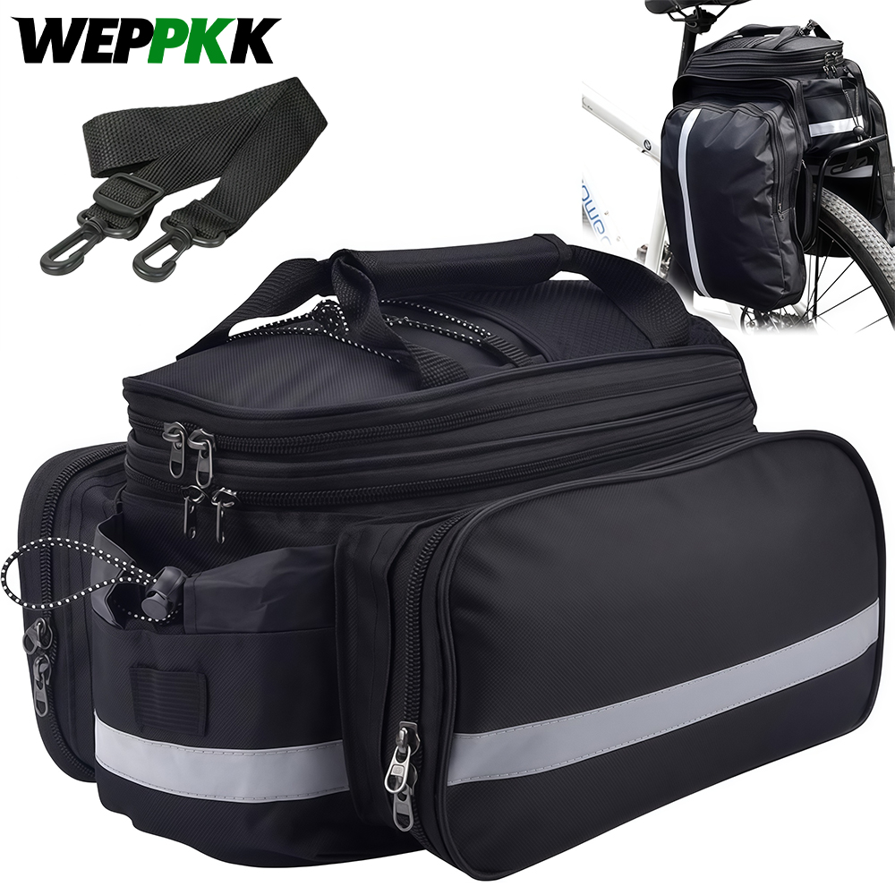 Bike Rear Rack Bag Bicycle Tru - Cycling Commute In Rain 评论和价格