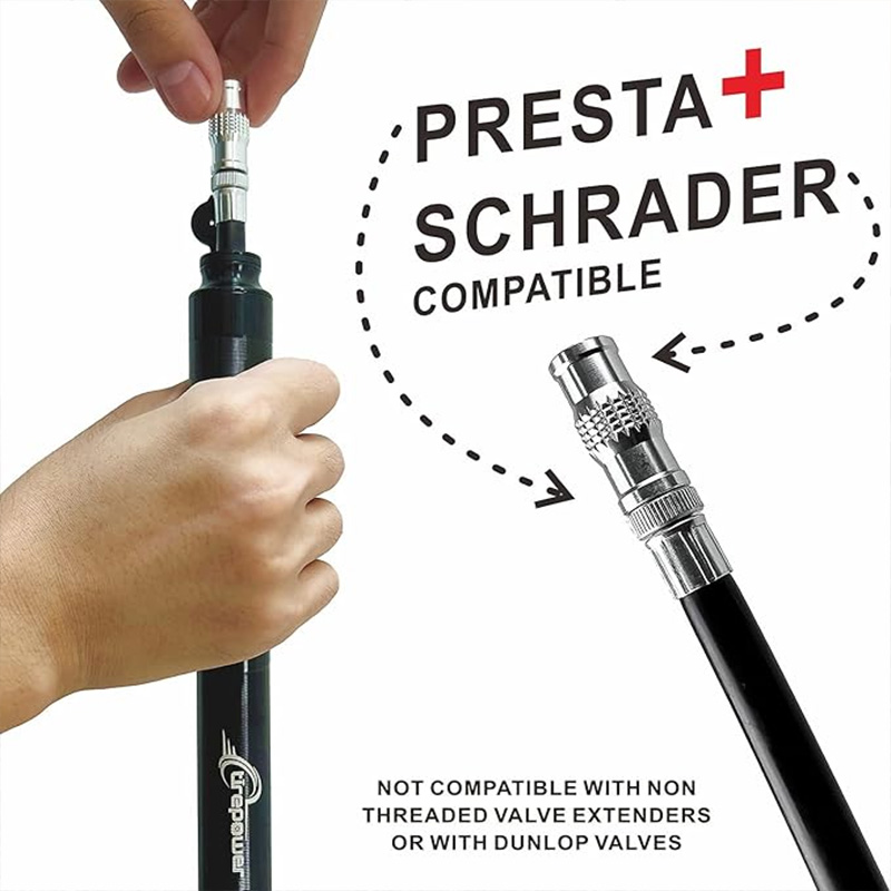 Tirepower 120 psi Bicycle Pump - Bike Pump Frame Mount 评论和价格