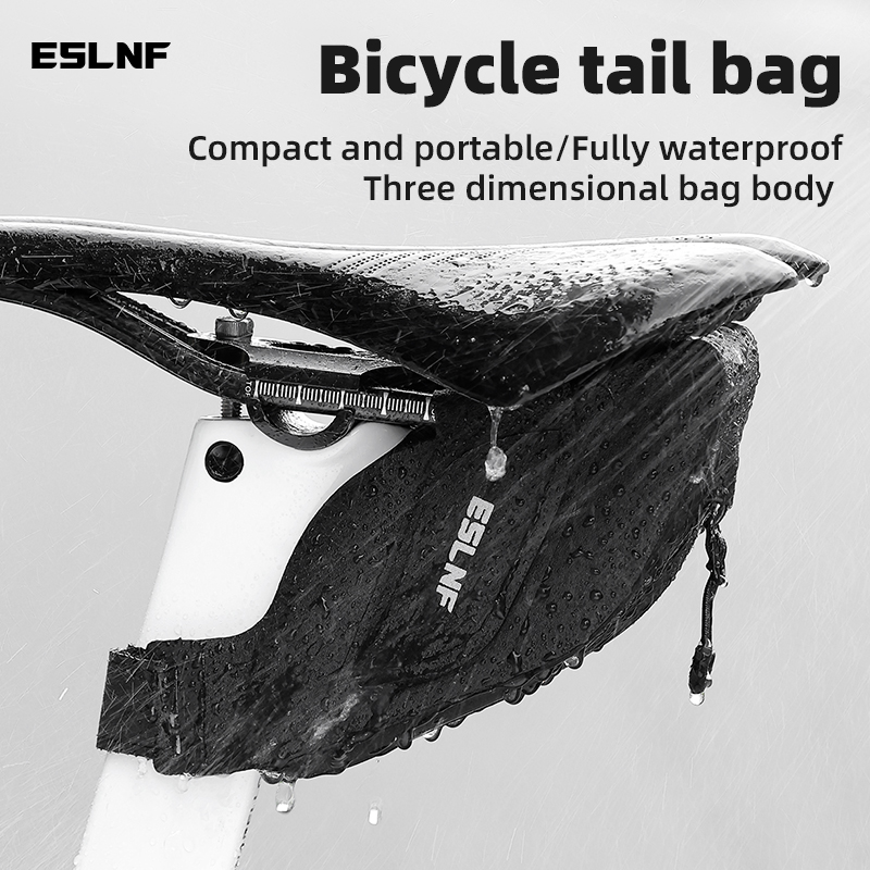 Waterproof Bike Saddle Tail Ba - Cycling Commuter Bag 评论和价格