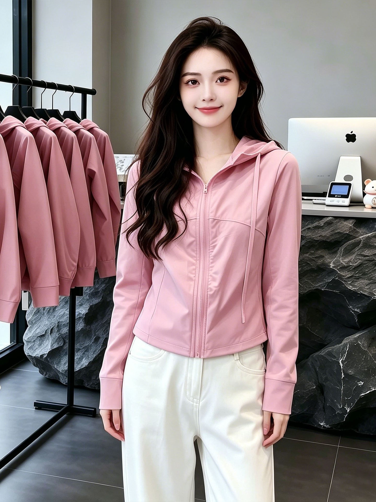 2026 Summer Ice Silk Women's L - Cycling Commute Jacket 评论和价格