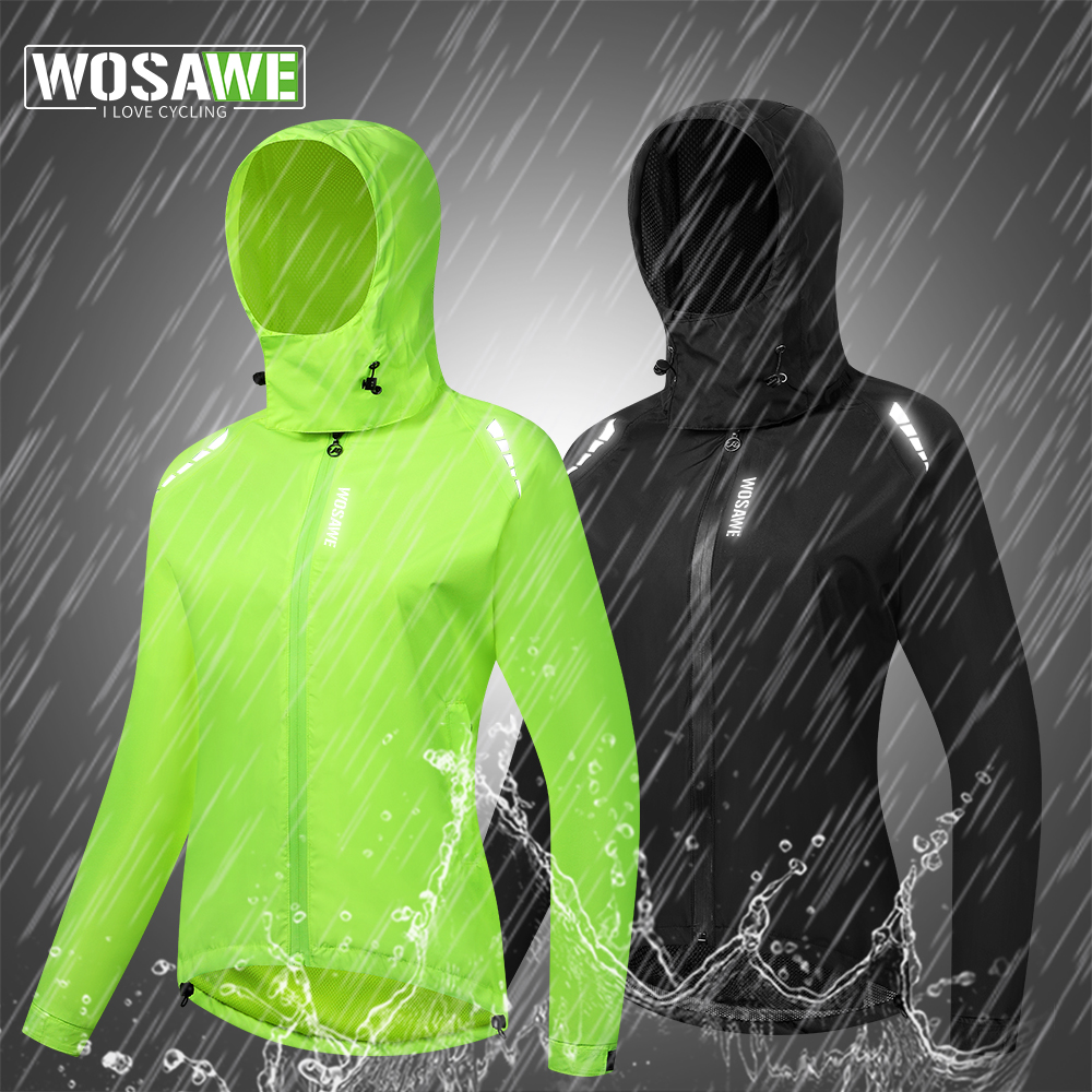WOSAWE Cycling Raincoat Women  - Cycling Commuter Jacket 评论和价格
