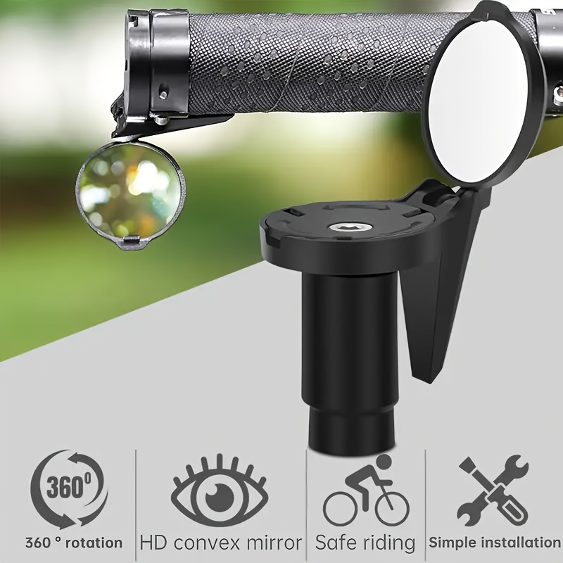Universal 360° Adjustable Bicy - Mirror Handlebar Convex 评论和价格