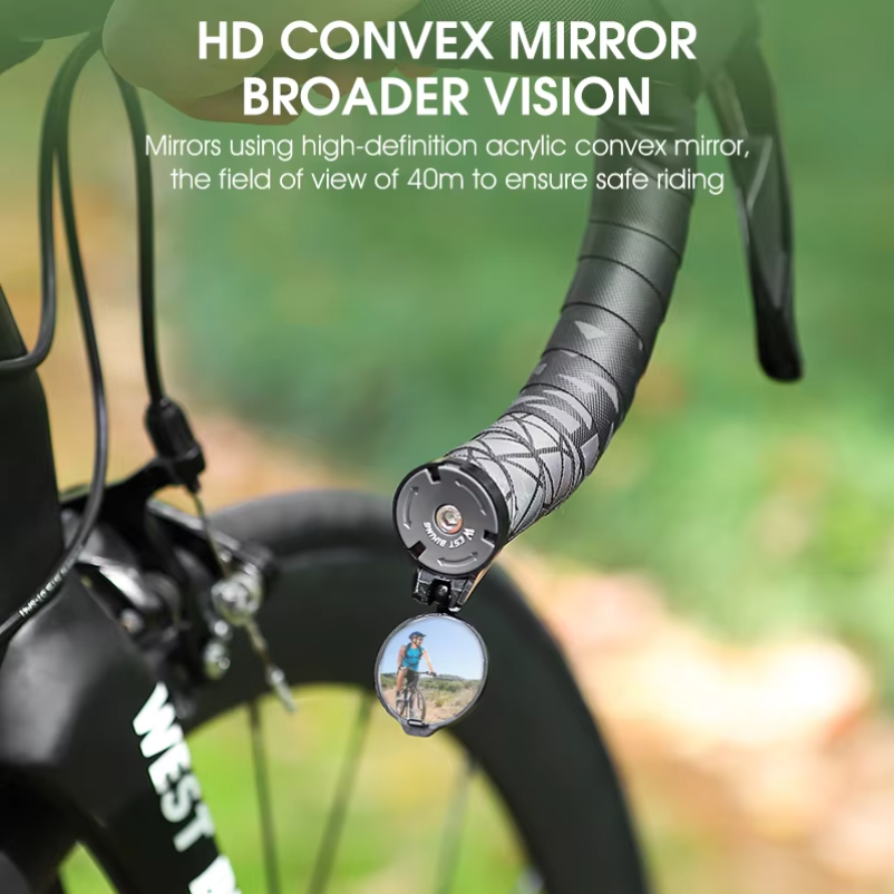WEST BIKING Bike Rearview Mirr - Mirror Handlebar Convex 评论和价格