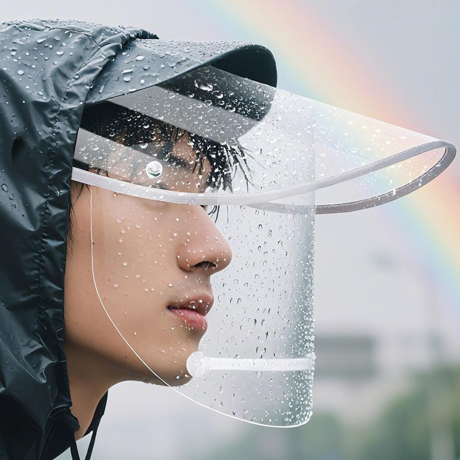 Rainproof Face Shield Clear Wi - Cycling Commute In Rain 评论和价格