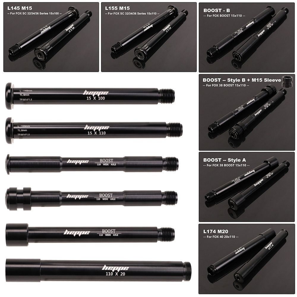 HEPPE Bike 15x100/110 20x110 T - Dynamo Hub Front 评论和价格