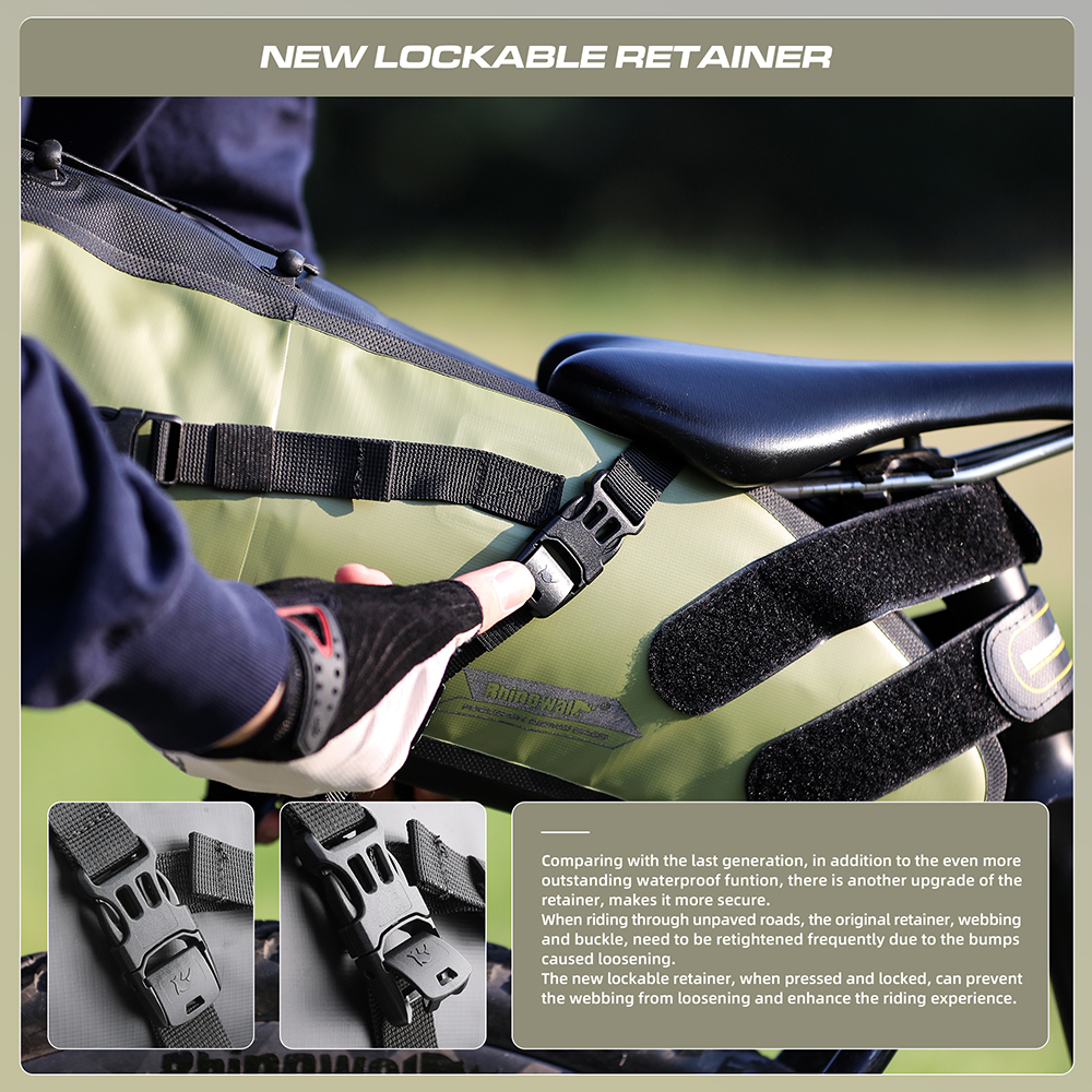 Rhinowalk Bicycle Saddle Bag 5 - Cycling Commuter Bag 评论和价格