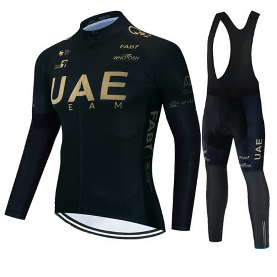 Uae Team Autumn Cycling Jersey - Cycling Commuter Clothing 评论和价格