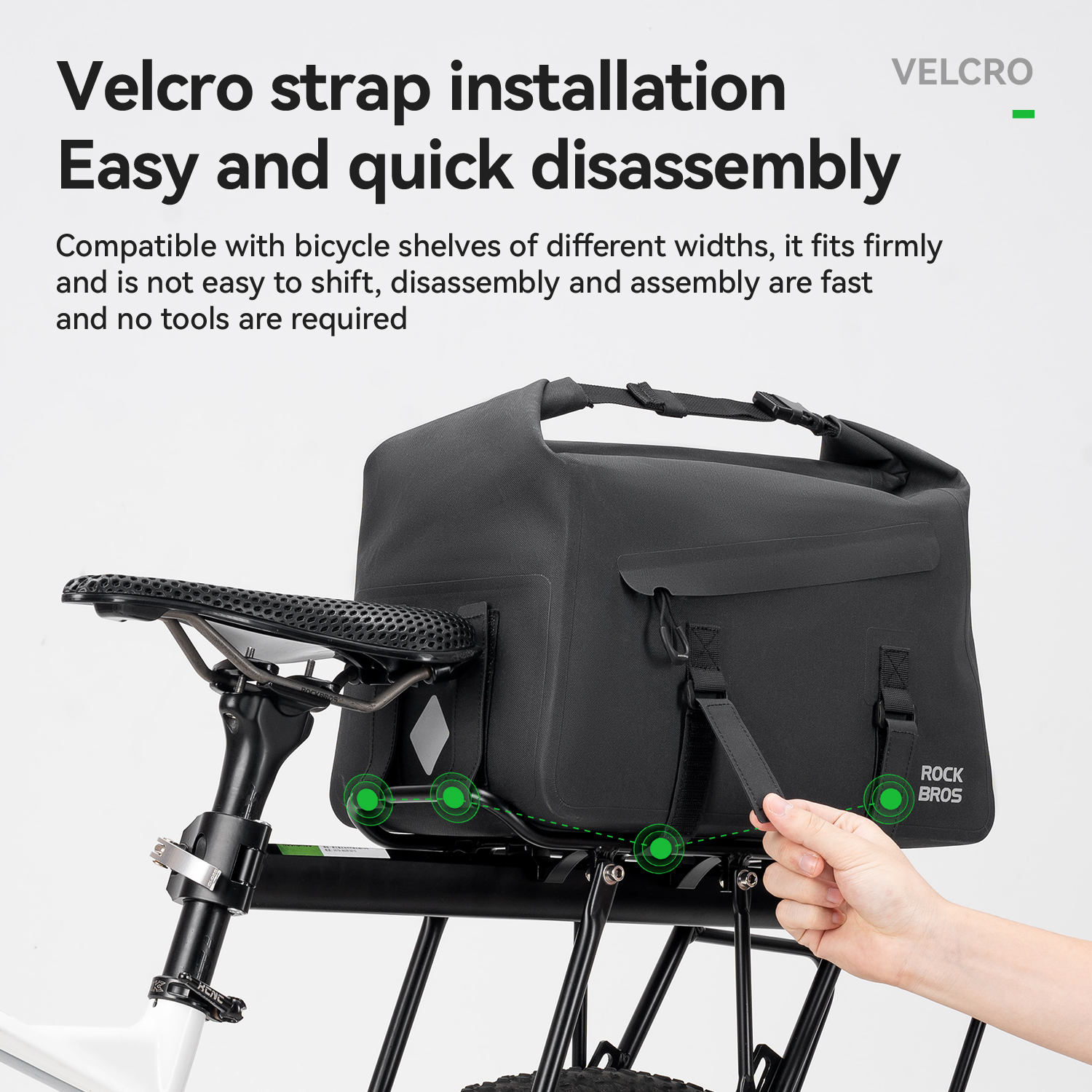 ROCKBROS Bicycle Carrier Bag M - Cycling Journey 评论和价格