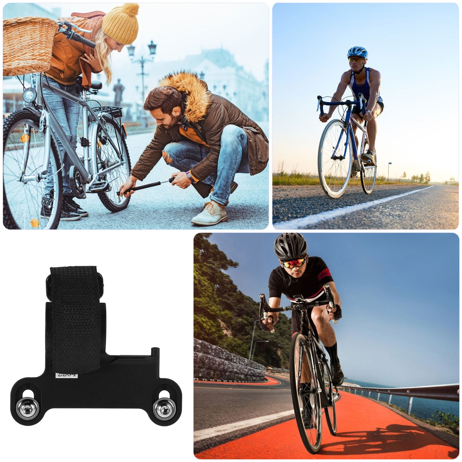 Nylon Bike Pump Holder Clip fo - Bike Pump Frame Mount 评论和价格