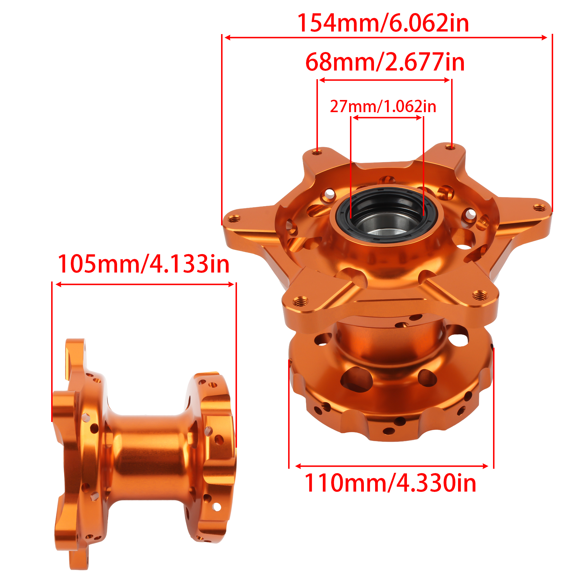 For KTM Husqvarna GASGAS HUSAB - Dynamo Hub Front 评论和价格