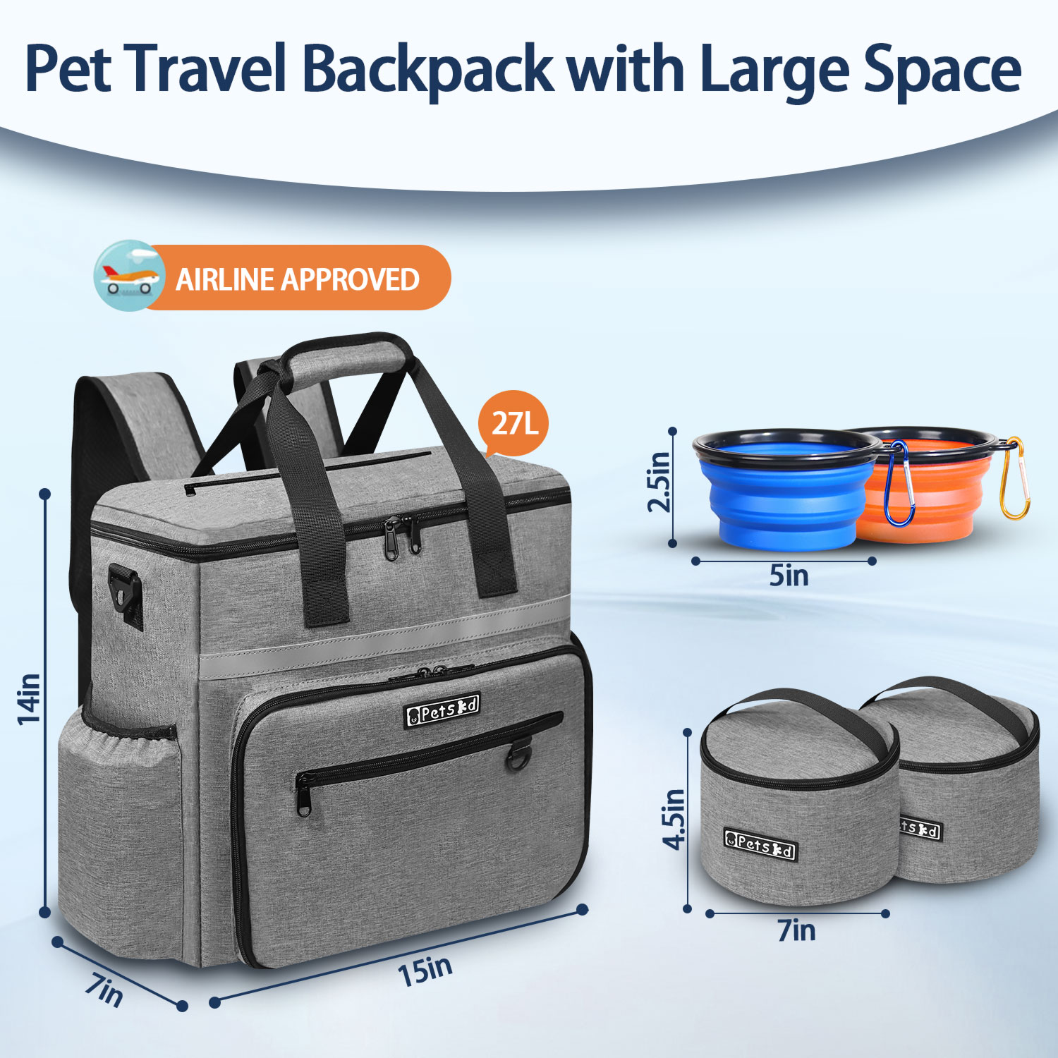 Petskd Outdoor Dog Organizer B - Cycling Journey 评论和价格