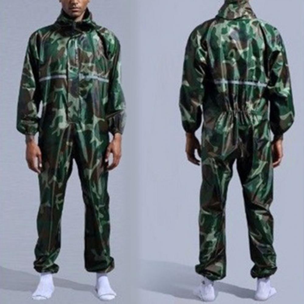 Hooded Raincoat Unisex Fashion - Cycling Rain Jacket Commute 评论和价格