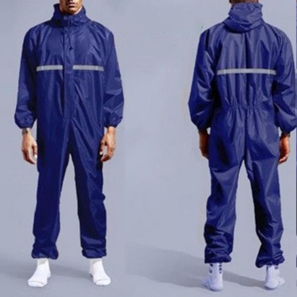 Hooded Raincoat Unisex Fashion - Cycling Rain Jacket Commute 评论和价格