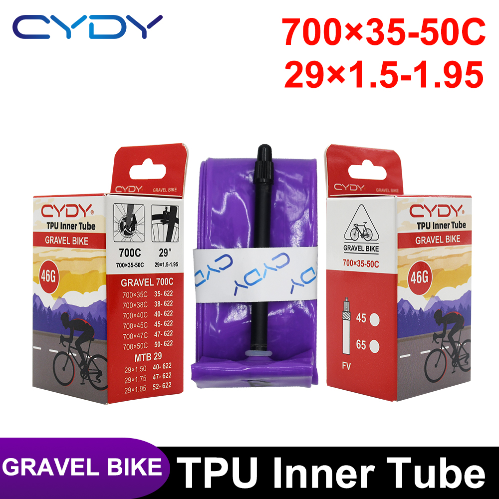 46g CYDY TPU Gravel Bicycle In - Inner Tube 700C 评论和价格