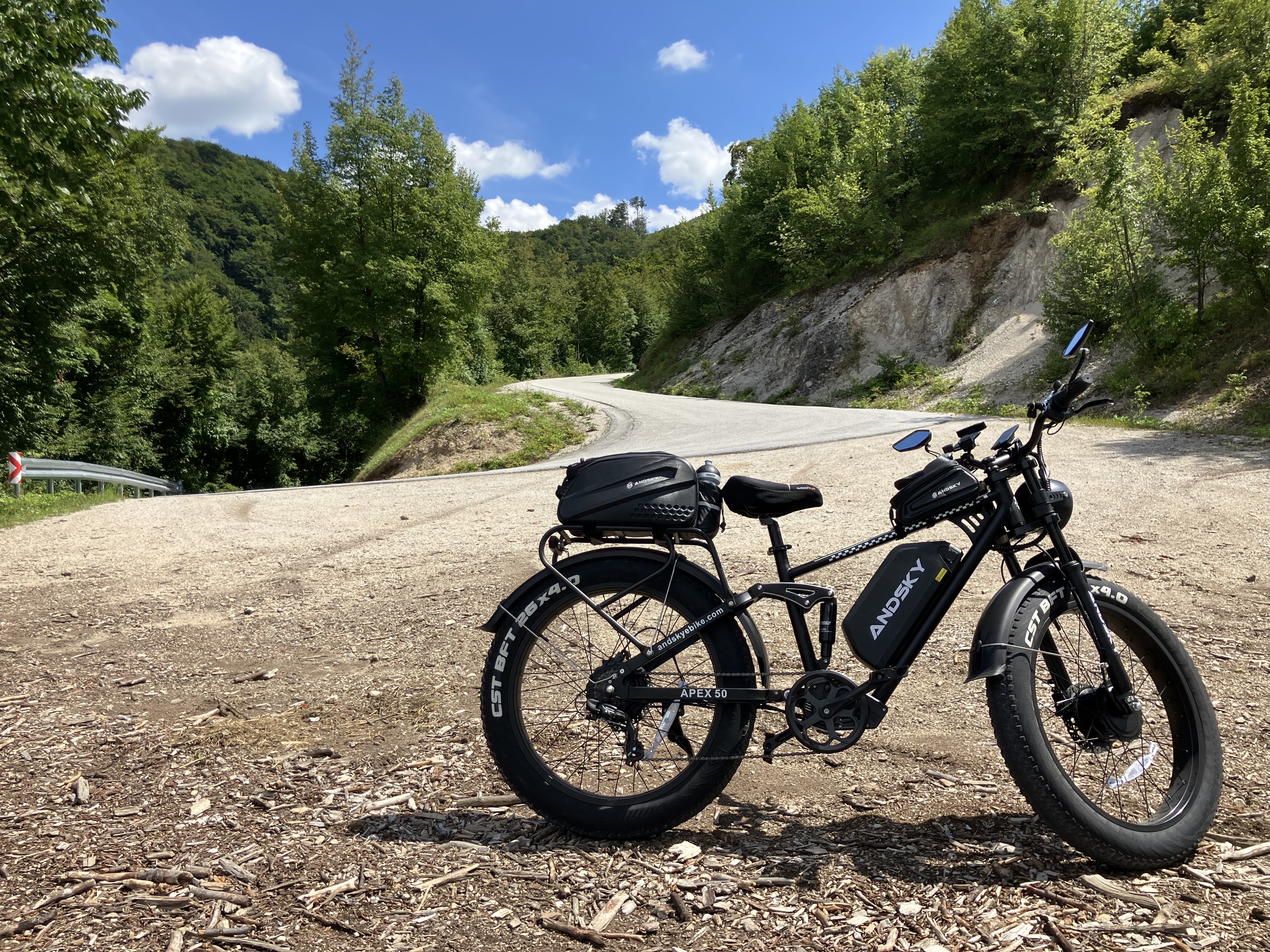 ANDSKY Apex50 AWD Electric Bik - Bike Pump Frame Mount 评论和价格