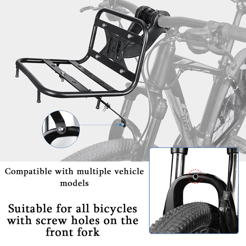 Bicycle Front Rack Aluminum Al - Cycling Commuter Bag 评论和价格