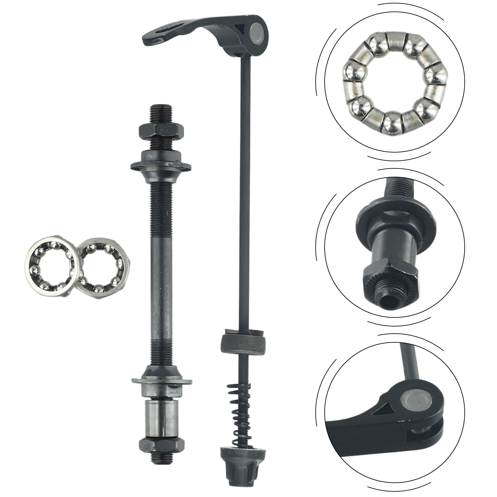 1 Set MTB Bike Axle Front Rear - Dynamo Hub Front 评论和价格