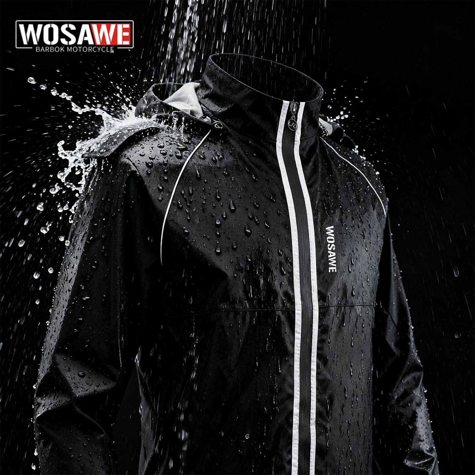 WOSAWE Reflective Motorcycle R - Cycling Commute Jacket 评论和价格