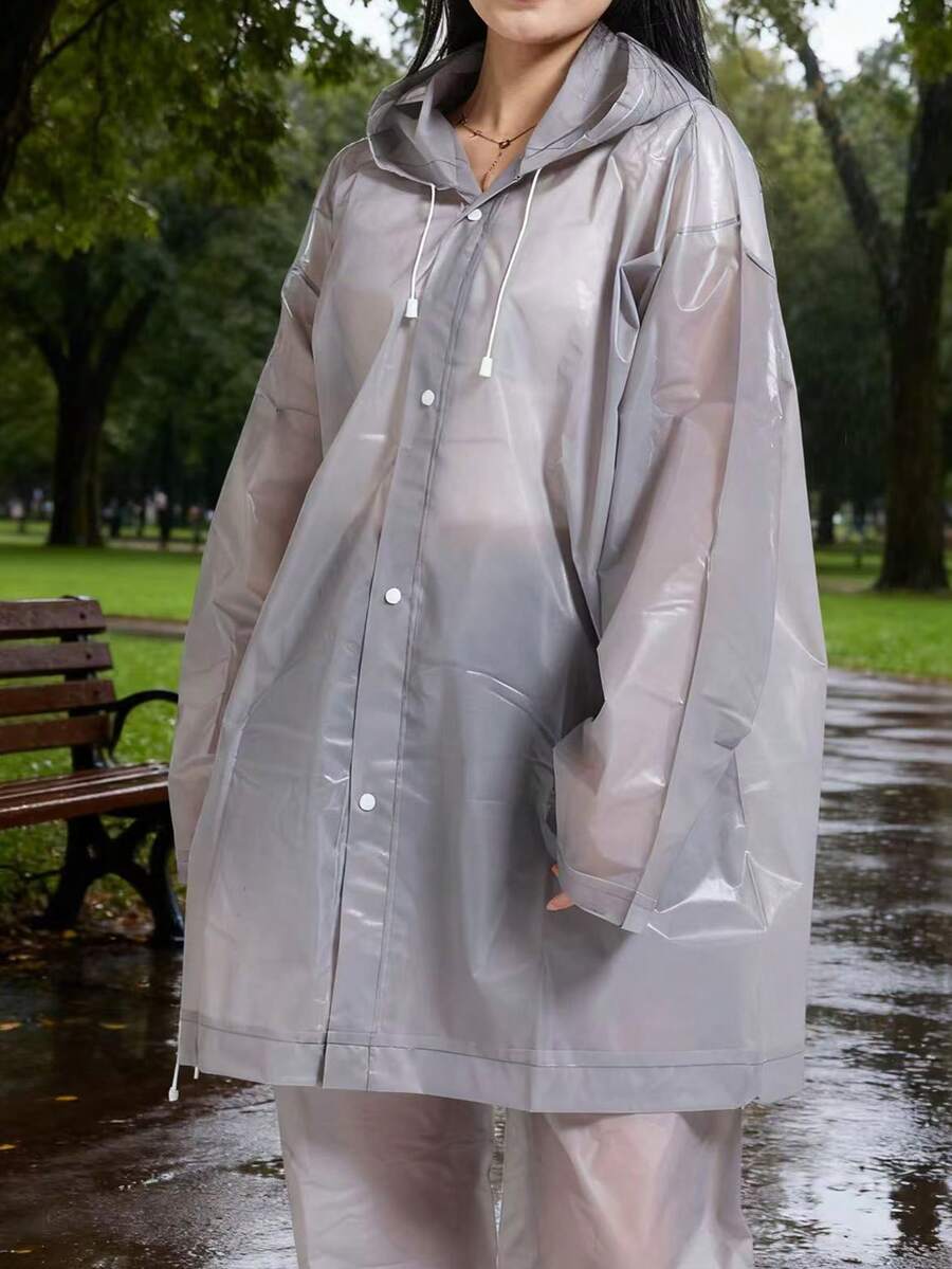 2pcs Unisex full-body rain sui - Cycling Commute In Rain 评论和价格