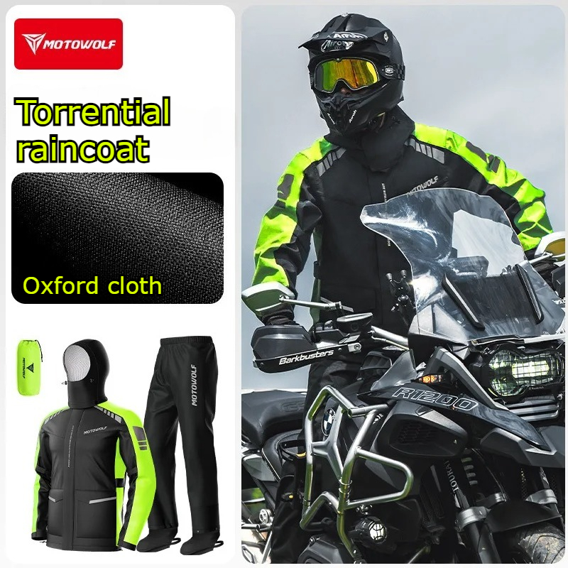 Motowolf Reflective Motorcycle - Cycling Commute Jacket 评论和价格